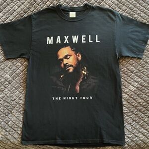 Maxwell The Night Tour 2023 Tee Shirt in black - M